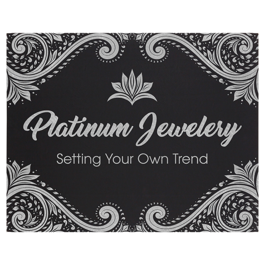 Leatherette Wall Decor Canvas
