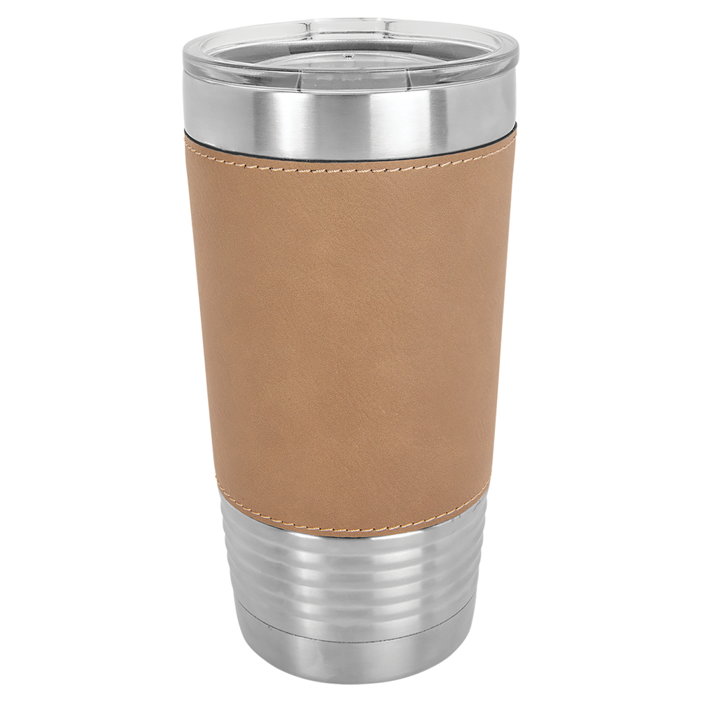 20 oz. Insulated Leatherette Tumbler