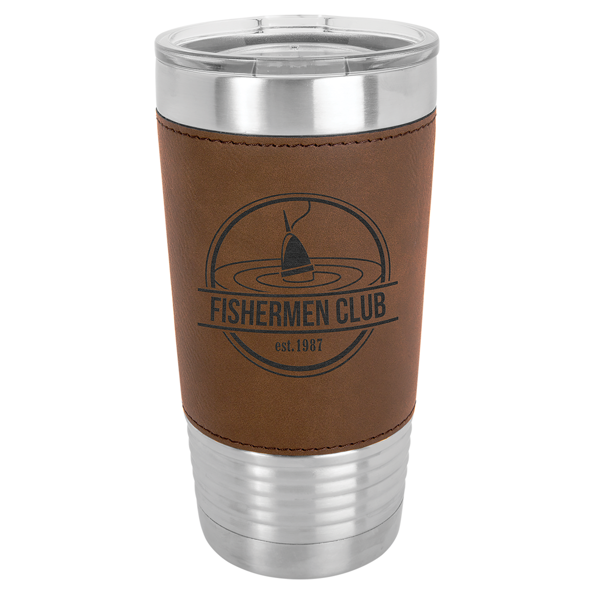 20 oz. Insulated Leatherette Tumbler