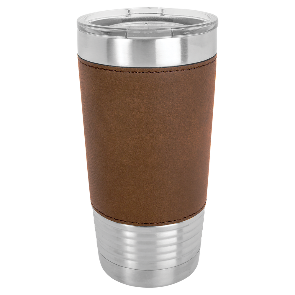 20 oz. Insulated Leatherette Tumbler