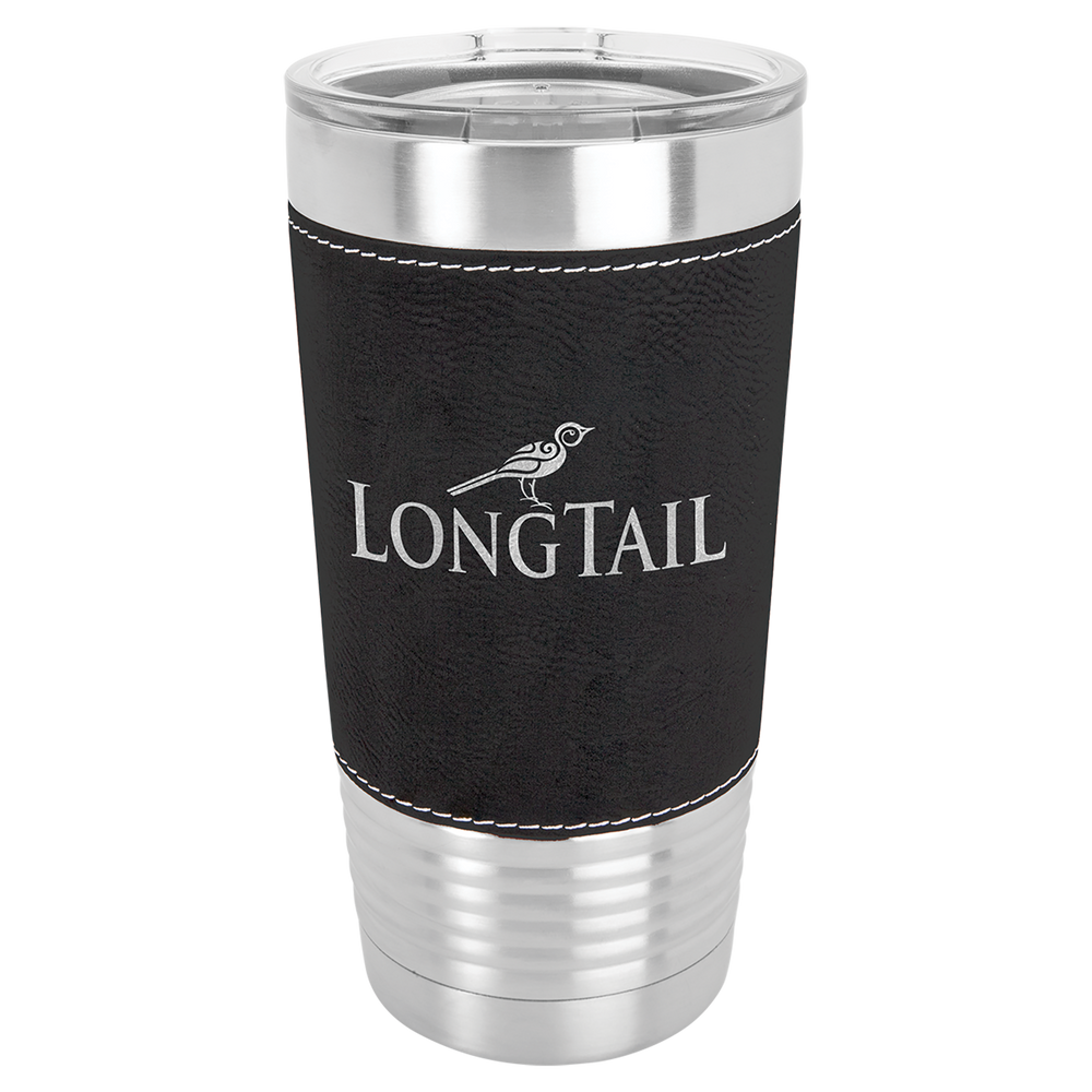 20 oz. Insulated Leatherette Tumbler