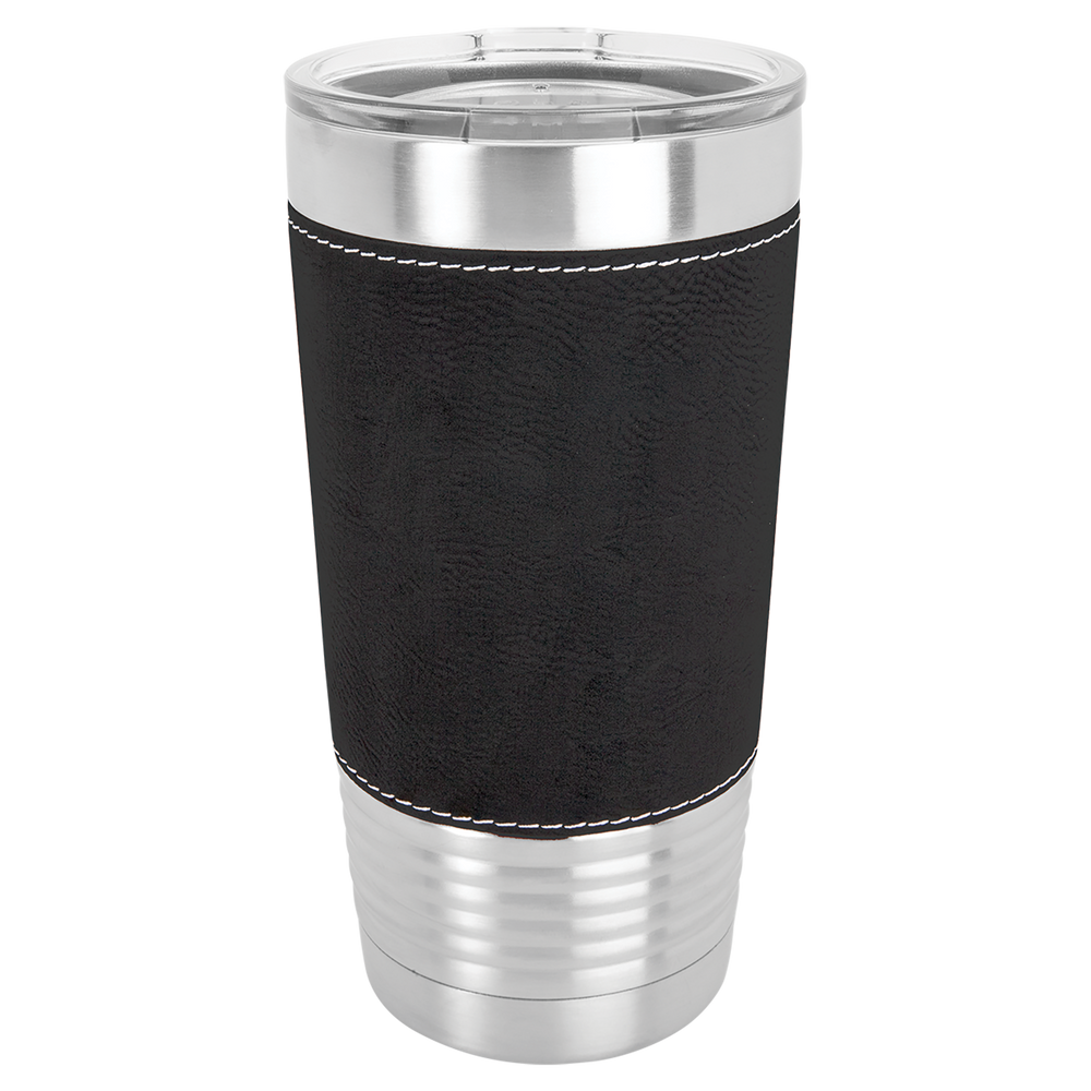 20 oz. Insulated Leatherette Tumbler
