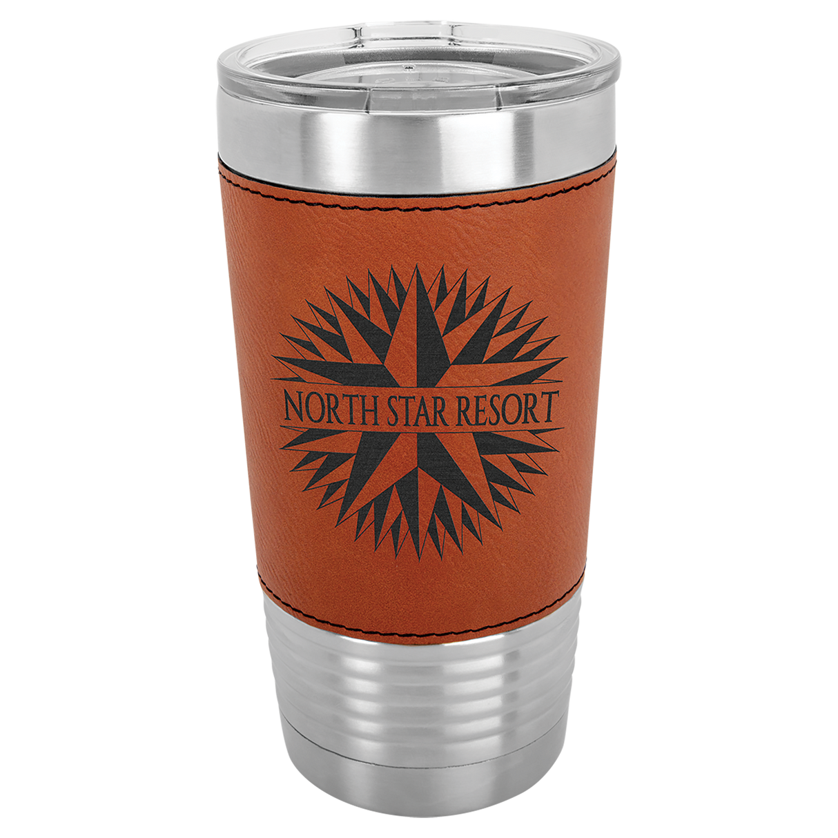 20 oz. Insulated Leatherette Tumbler