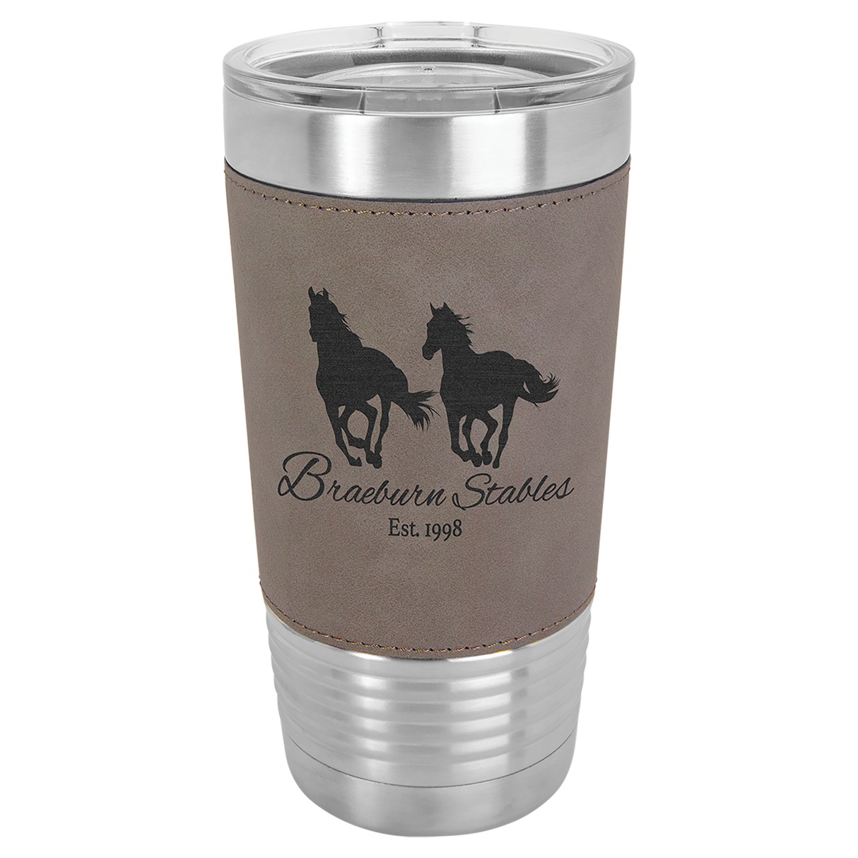 20 oz. Insulated Leatherette Tumbler