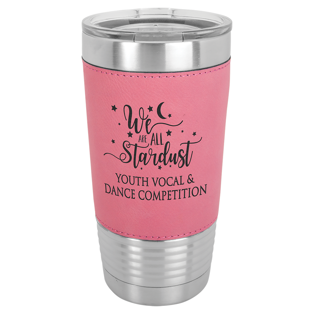 20 oz. Insulated Leatherette Tumbler