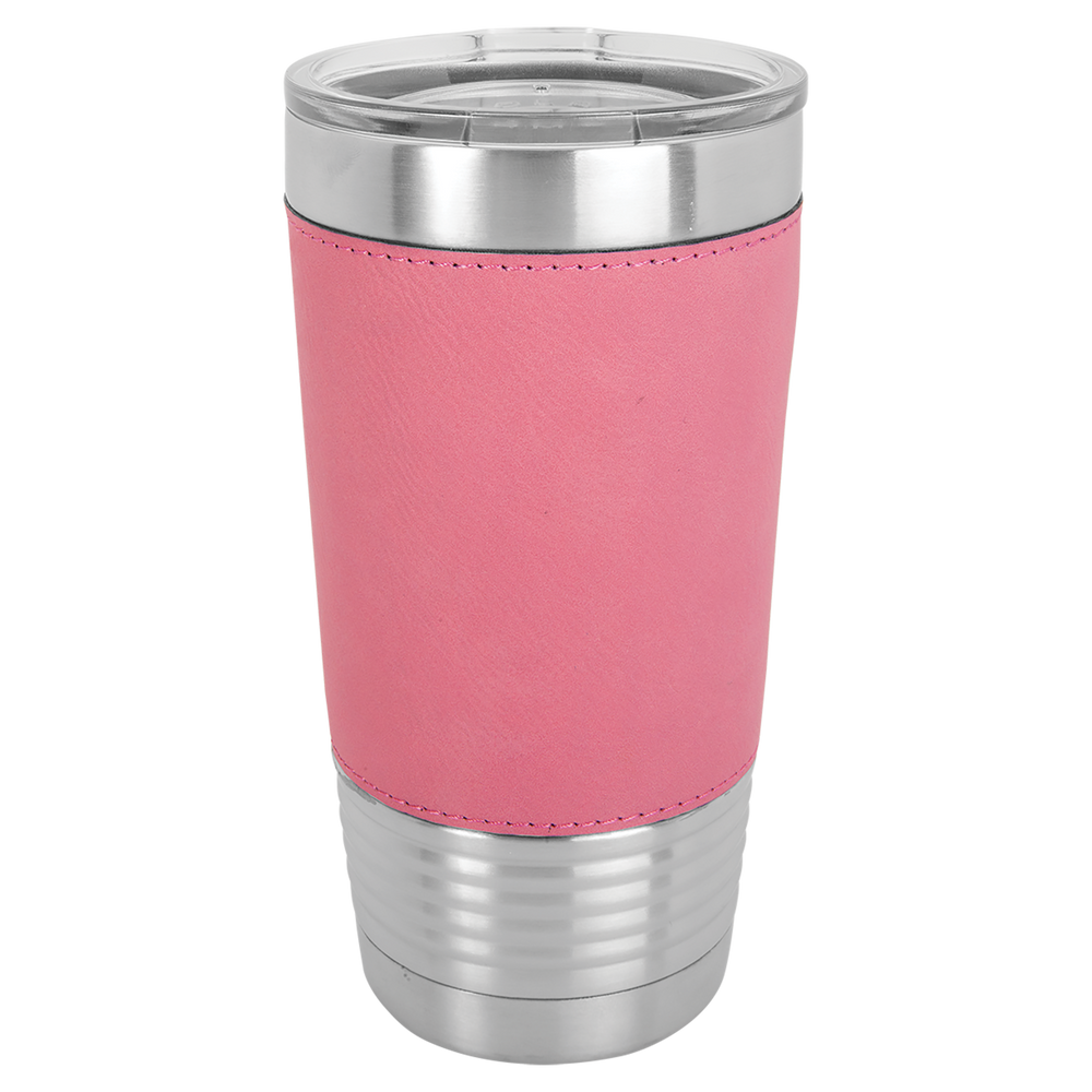 20 oz. Insulated Leatherette Tumbler