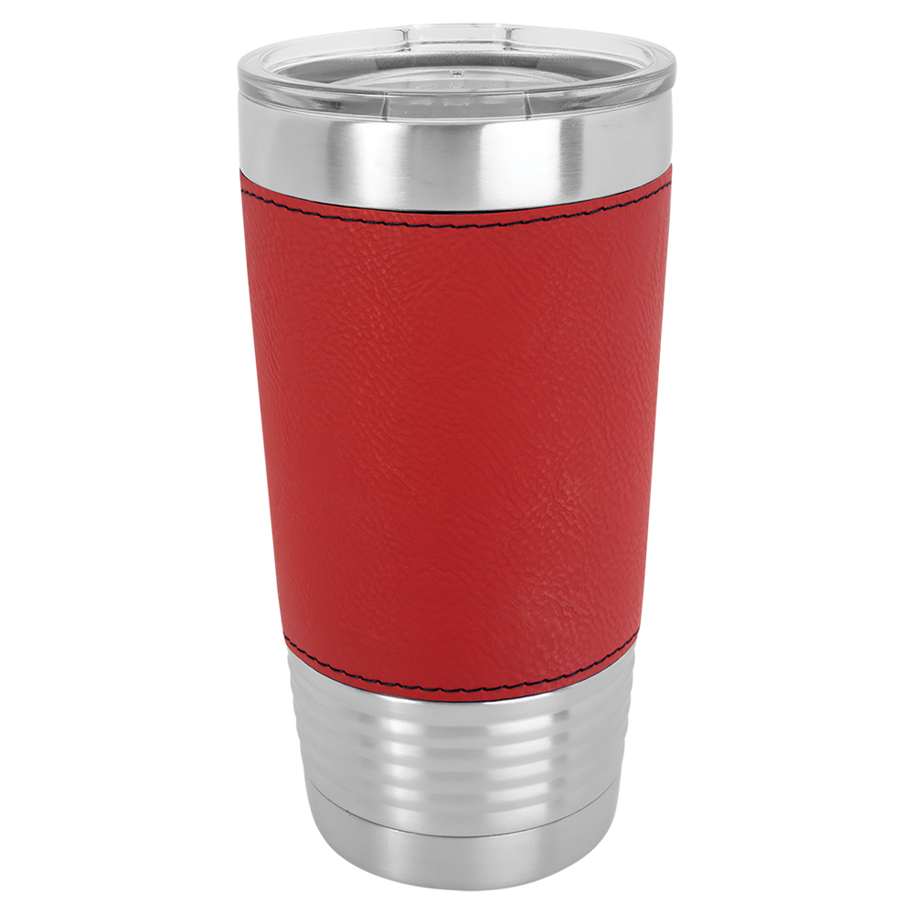 20 oz. Insulated Leatherette Tumbler