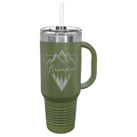 40 oz. Travel Mug with Handle