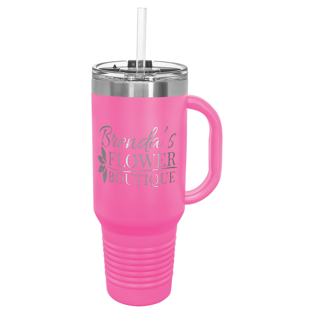 40 oz. Travel Mug with Handle