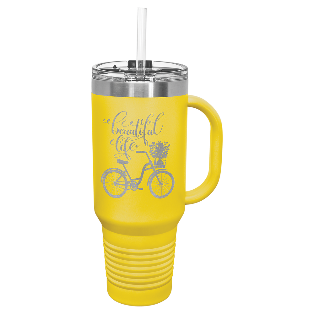 40 oz. Travel Mug with Handle