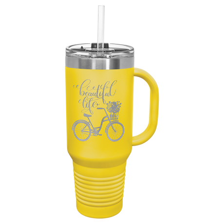 40 oz. Travel Mug with Handle