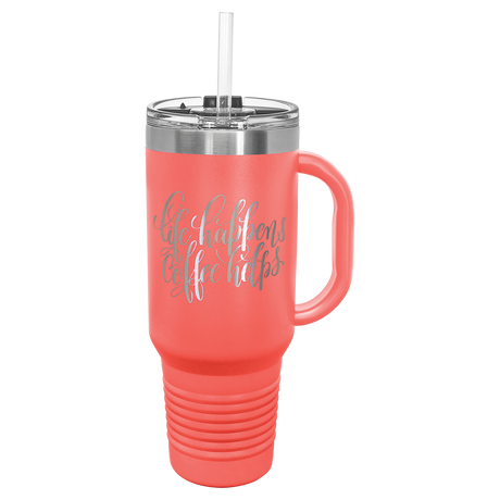 40 oz. Travel Mug with Handle