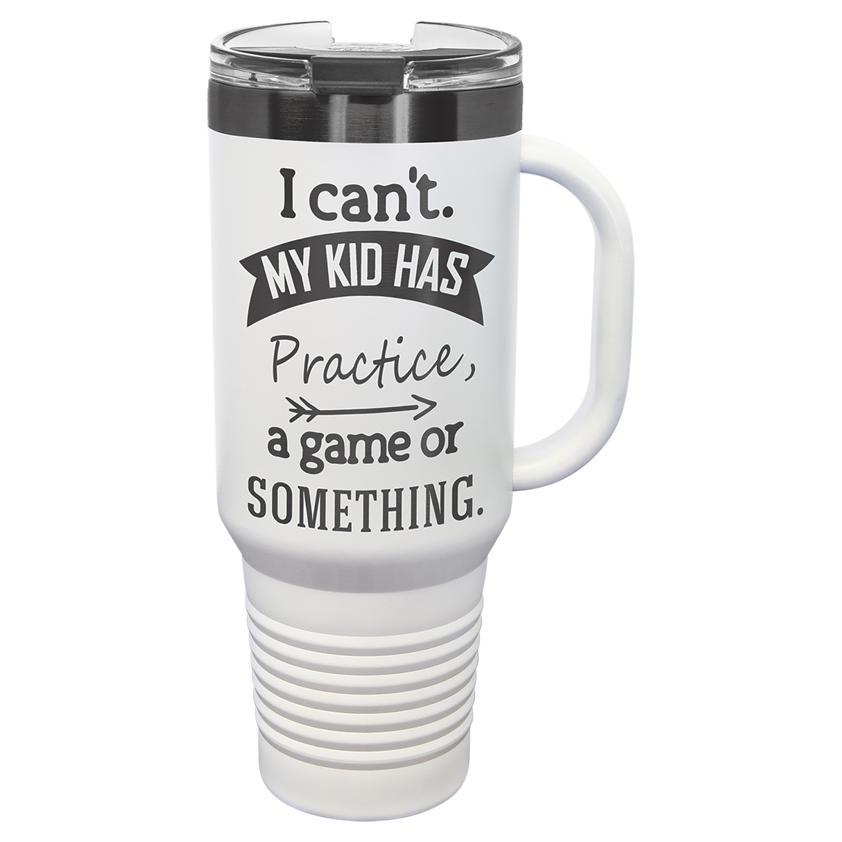40 oz. Travel Mug with Handle