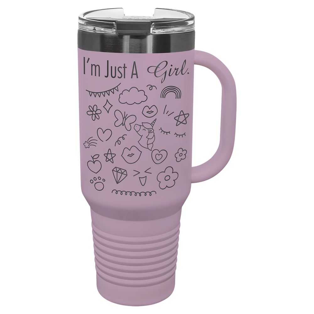 40 oz. Travel Mug with Handle