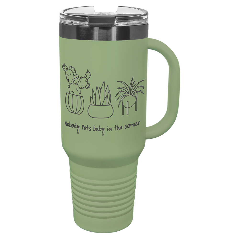 40 oz. Travel Mug with Handle
