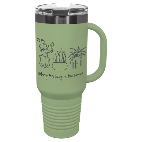 40 oz. Travel Mug with Handle