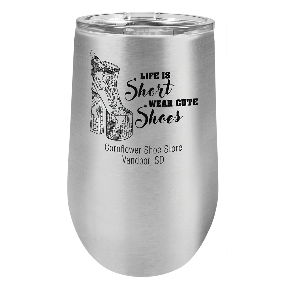 16 oz. Stemless Wine Tumbler
