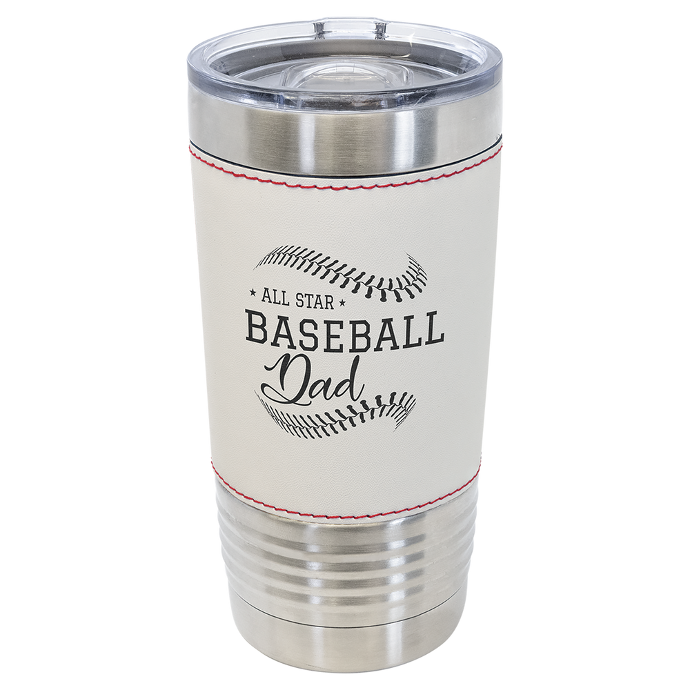 20 oz. Insulated Leatherette Tumbler