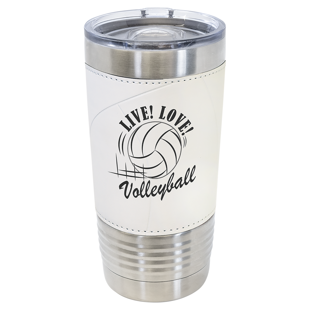 20 oz. Insulated Leatherette Tumbler