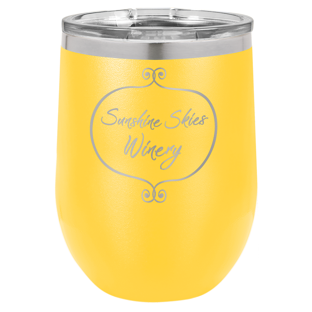 12 oz. Stemless Wine Tumbler