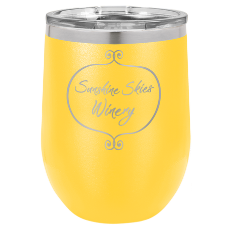 12 oz. Stemless Wine Tumbler