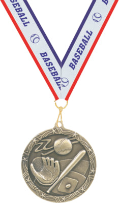 Sport Team Neck Ribbon with Snap Clip