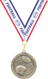 Sport Team Neck Ribbon with Snap Clip