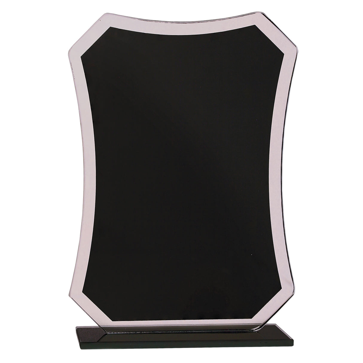 Black Rectangle Reflection Glass Awards