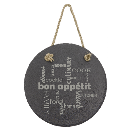Natural Slate Hanging Decor