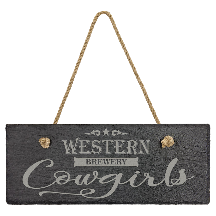 Natural Slate Hanging Decor