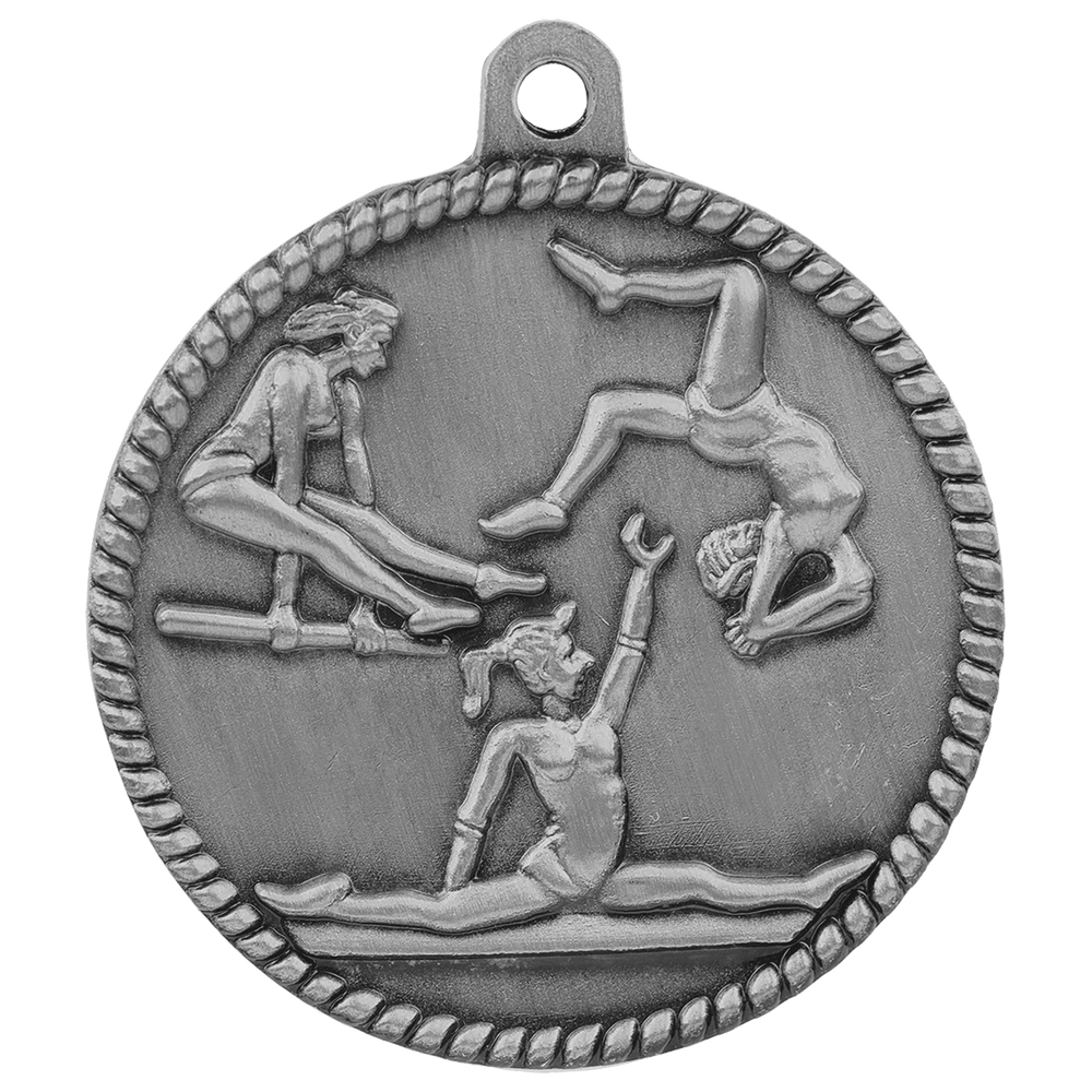 Antique Gymnastics High Relief Medals