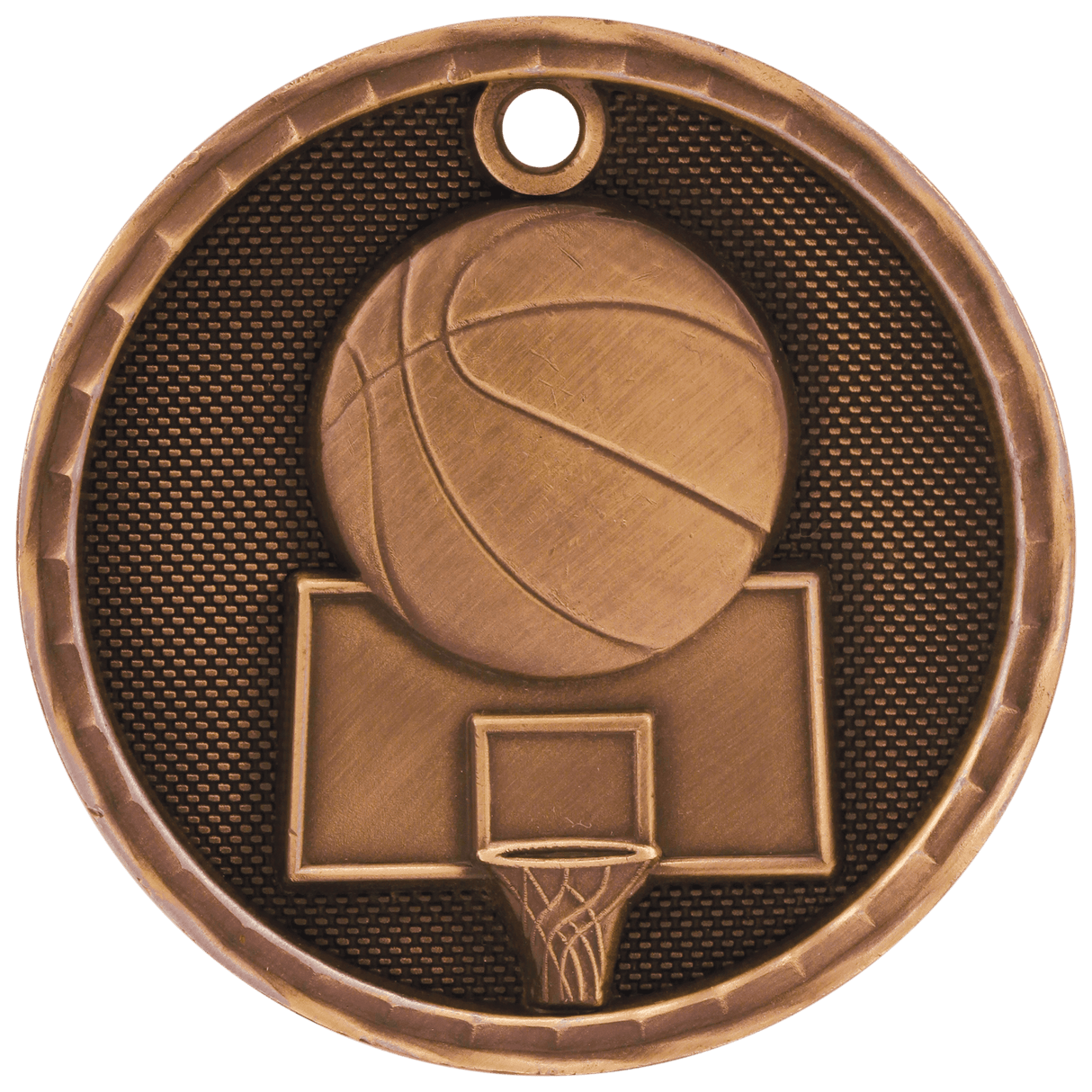 Antique 3D Basketball Medals