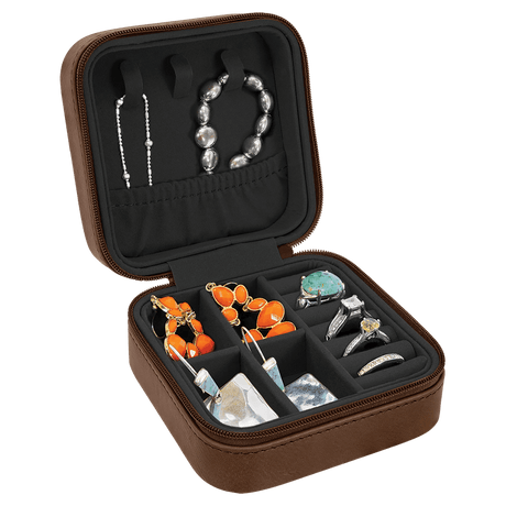 Leatherette Travel Jewelry Boxes