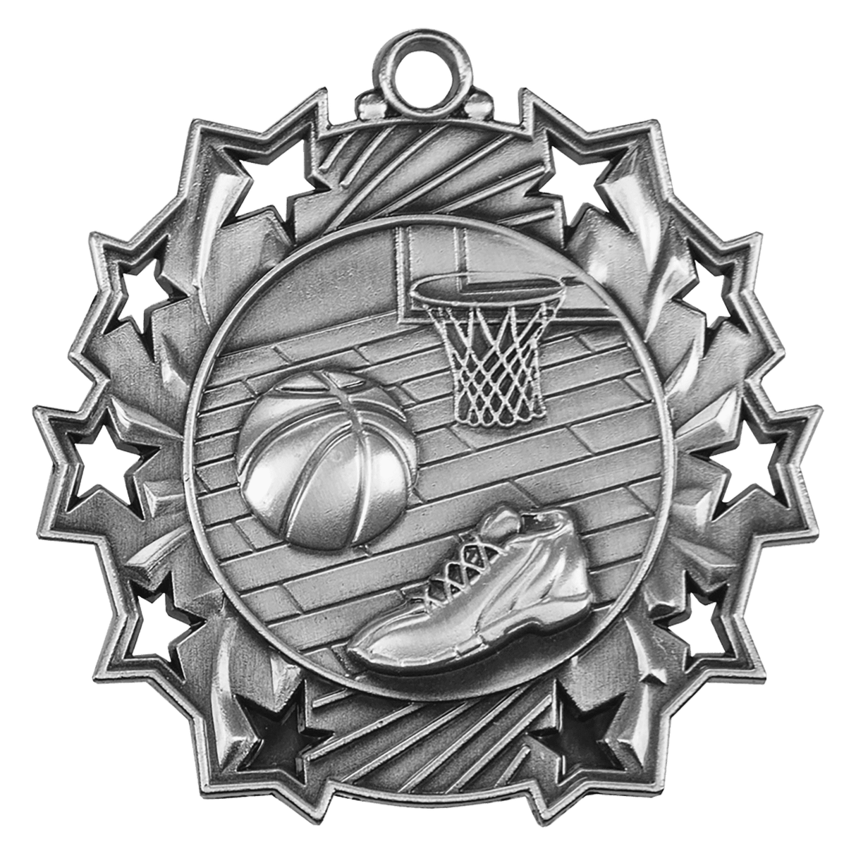 Antique Basketball Ten Star Medals