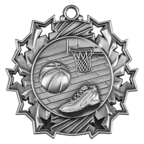 Antique Basketball Ten Star Medals