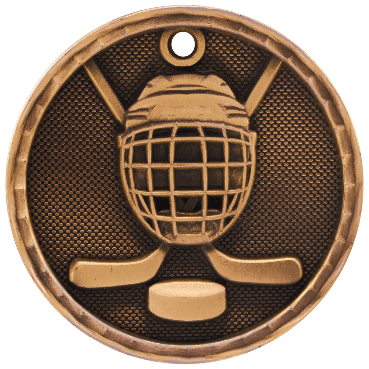 Antique 3D Hockey Medals