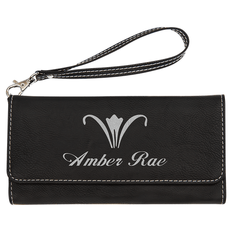 Leatherette Purse with Strap