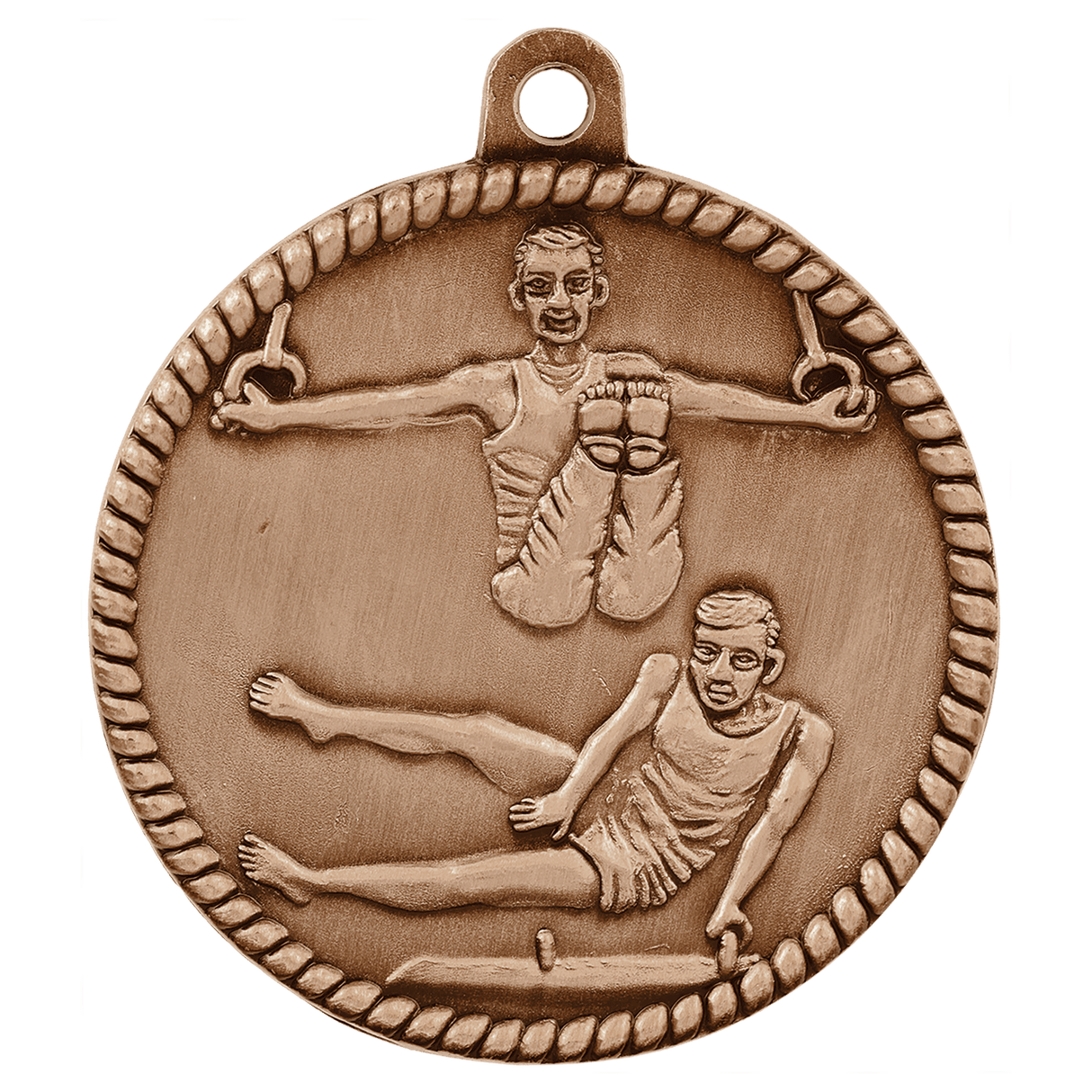 Antique Gymnastics High Relief Medals