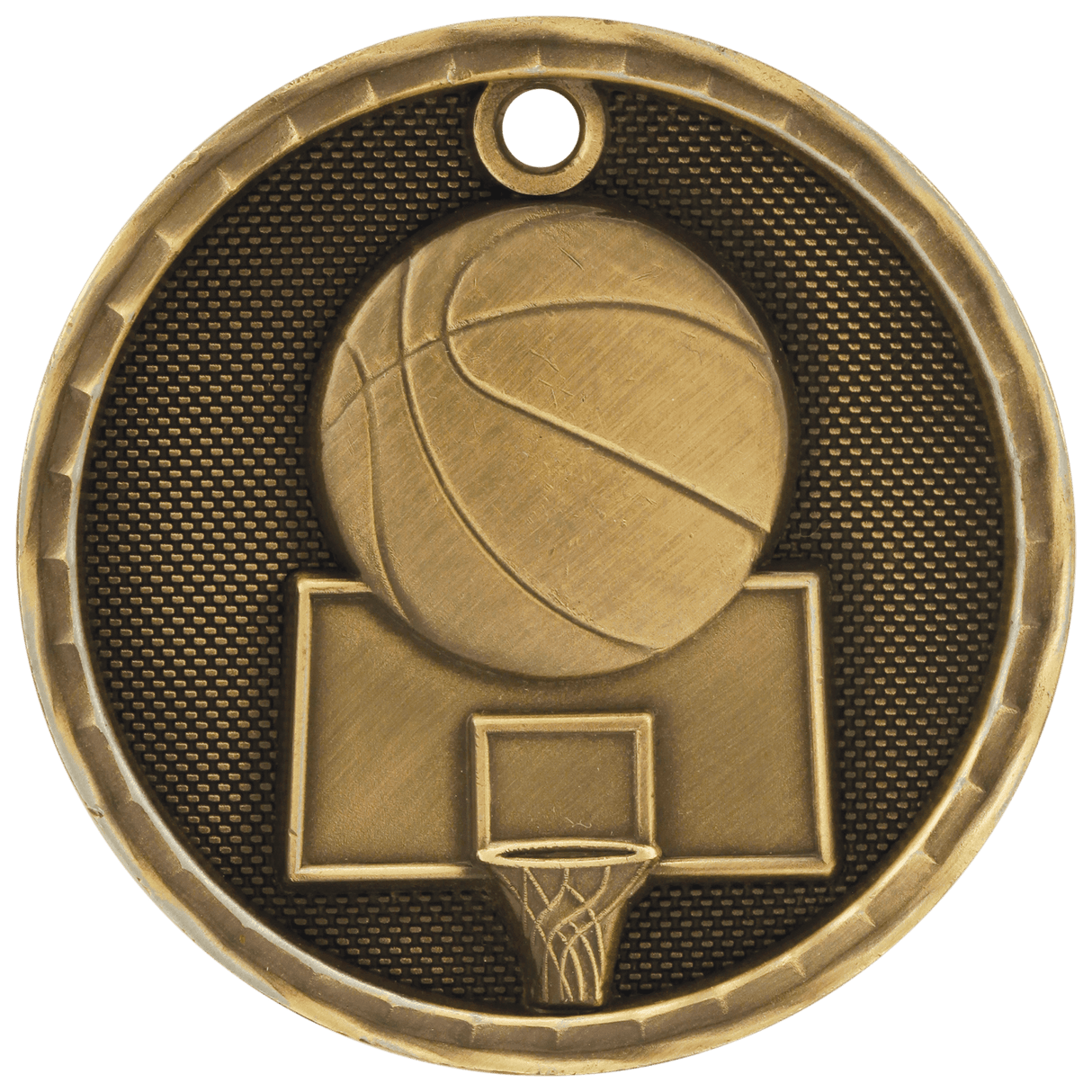 Antique 3D Basketball Medals