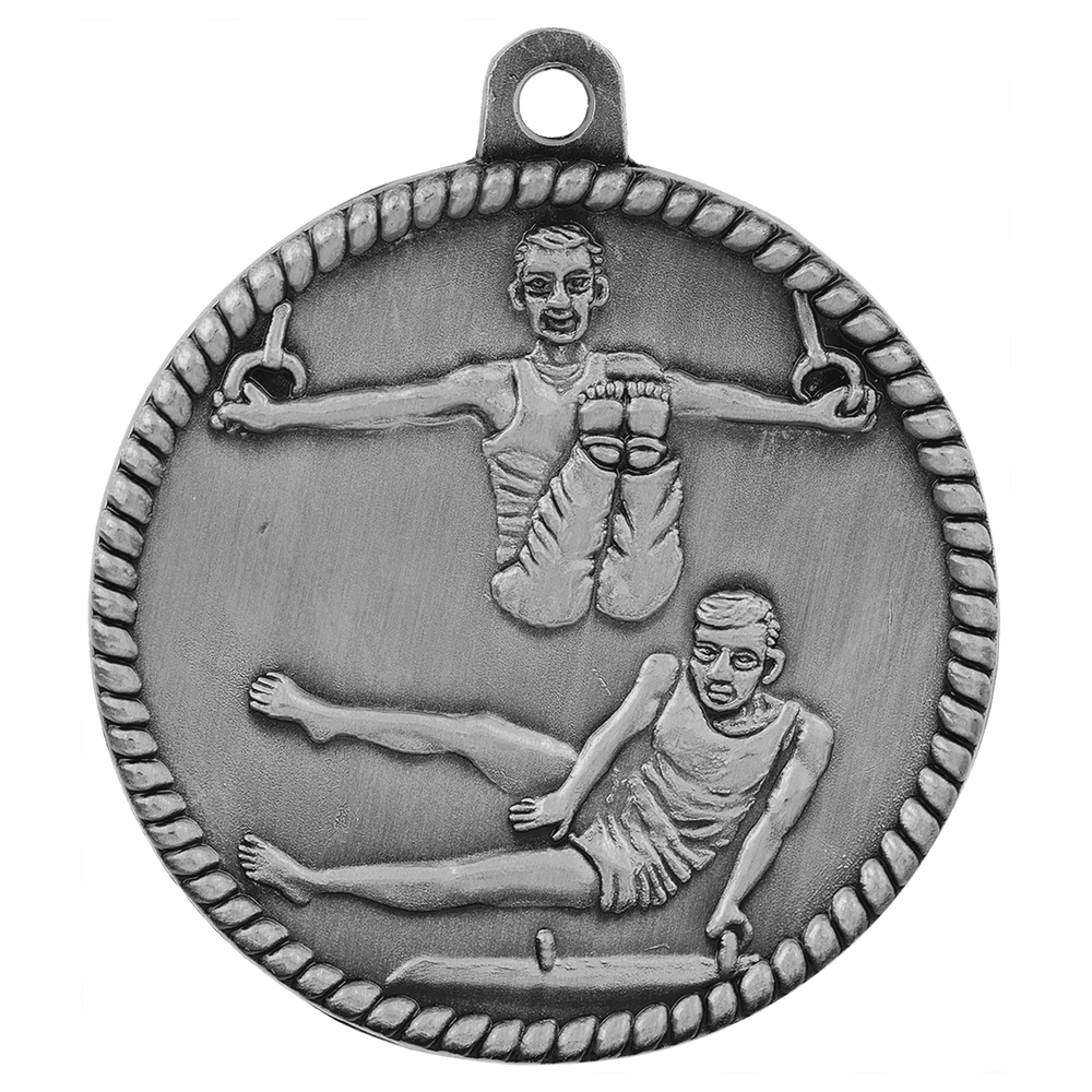Antique Gymnastics High Relief Medals