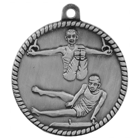 Antique Gymnastics High Relief Medals