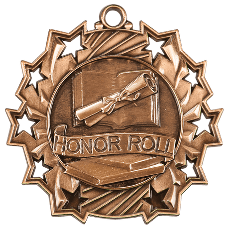 Antique Honor Roll Ten Star Medals