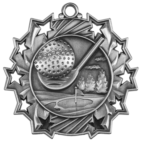 Antique Golf Ten Star Medals