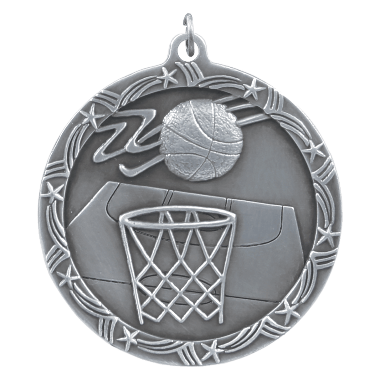 Antique Basketball Shooting Star Medals