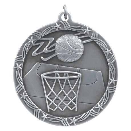 Antique Basketball Shooting Star Medals