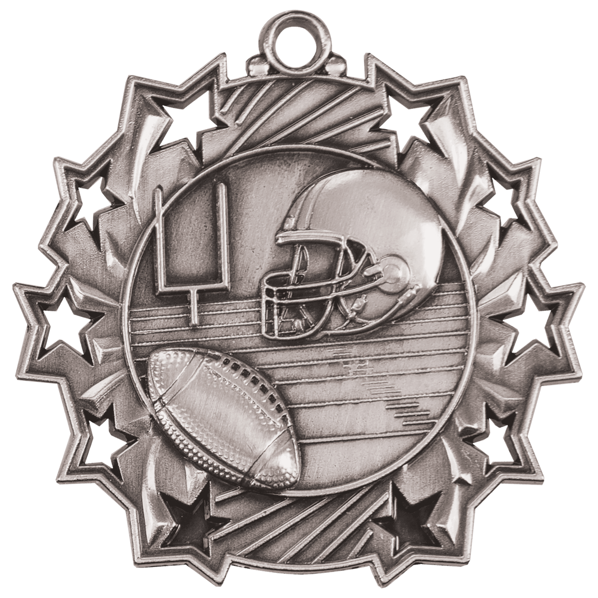 Antique Football Ten Star Medals