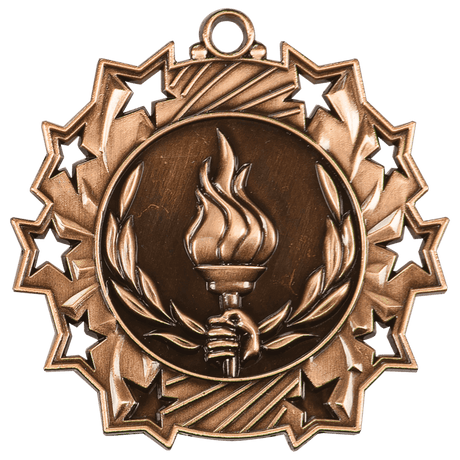 Antique Victory Ten Star Medals