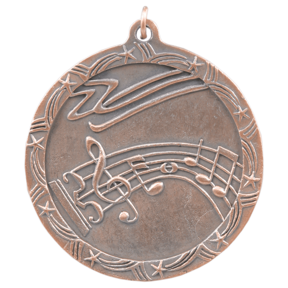 Antique Music Shooting Star Medals