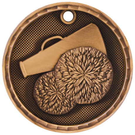 Antique 3D Cheer Medals