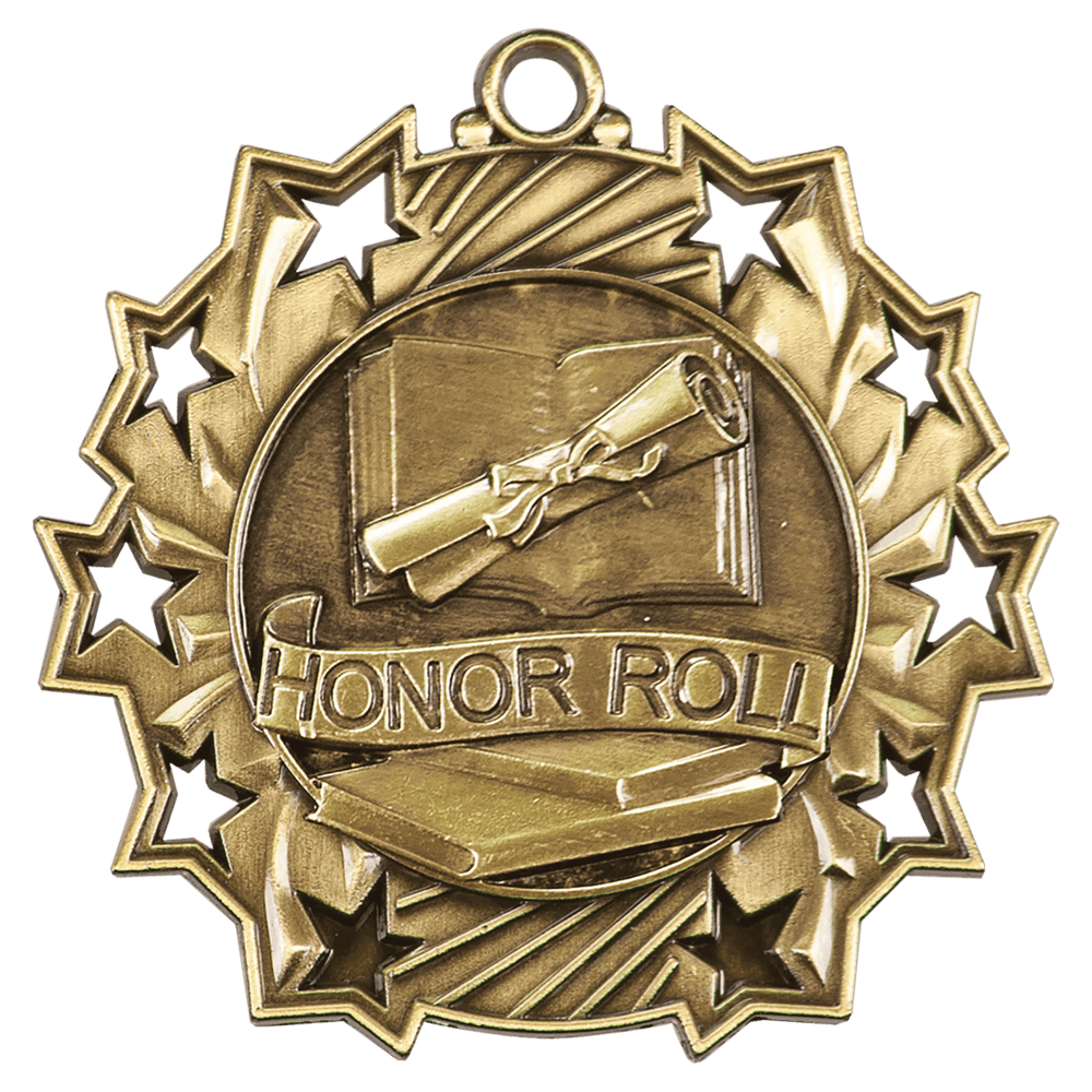Antique Honor Roll Ten Star Medals
